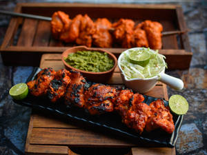 Chicken Peri Peri Tikka (7 Pcs)