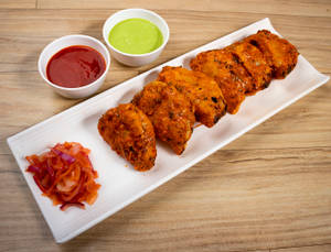 Chicken Tandoori Momos [6pieces]
