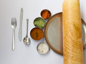 Ghee Roast Masala Dosa