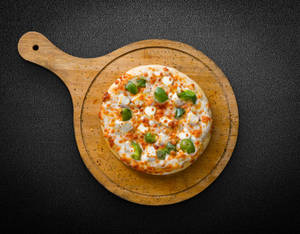 Paneer Capsicum Pizza With 250ml Cold Drink