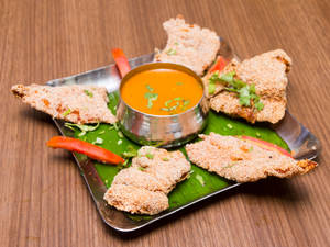 Bombil Fry Thali