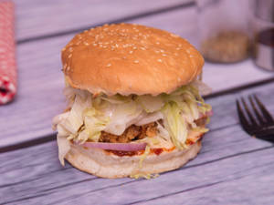 Loaded Chicken Burger Single 