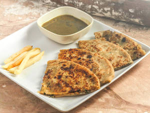 Buttery Aloo Paratha