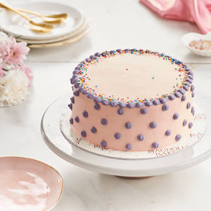 6 inch Mini Vanilla Cake with Vanilla Buttercream