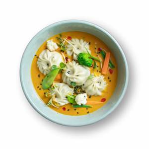 Special jhol momos 8 pieces