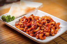 Red sauce pasta