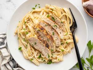 Penne Alfredo Chicken