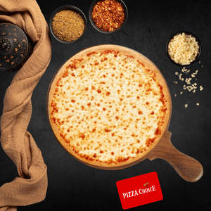 Double Cheese Margherita Pizza