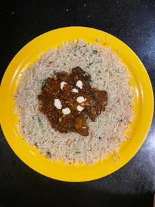 Garlic rice mexican beef