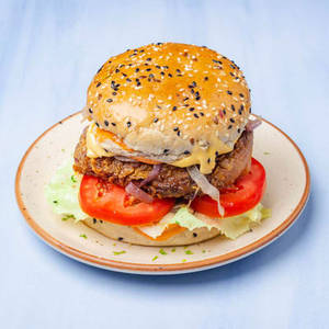Spicy Fried Chicken Burger