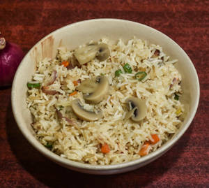 Mushroom Fried Rice