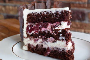 Black forest pastry