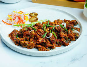 Mushroom Manchurian (dry)