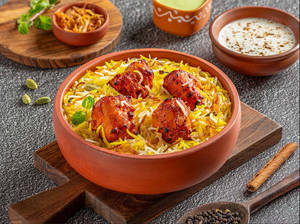 Boneless Chicken Dum Biryani Bowl