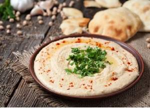 Mini Hummus & Pita