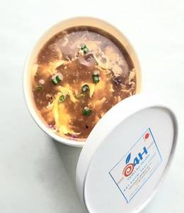 Egg-dropped Chicken Soup