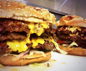 Chicken Munchies Special Burger