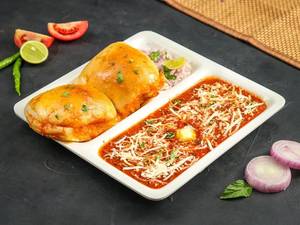 Paneer Pavbhaji Oil (1 Plate)