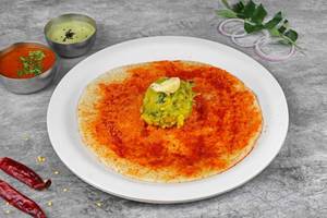 Butter open dosa