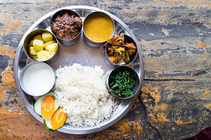 Rice Thali