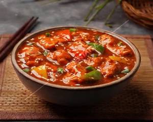 Chilli Garlic Chicken [Gravy]