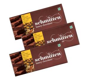 Schmitten Milk Chocolates Roasted Nuts And Raisins (210g 3x70g)