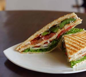 Vegetable Club Sandwich