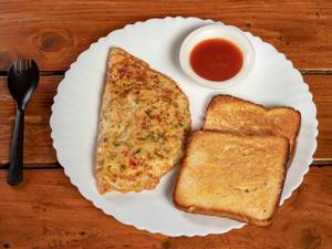 Bread omelette