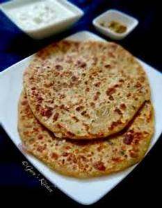 1 Aloo Pyaaz Paratha          