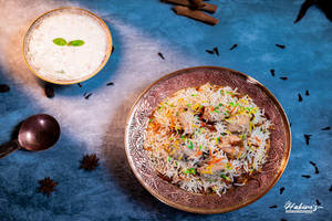 Chicken Malai Tikka Biryani [Boneless]