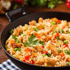 Chicken Schezwan Rice