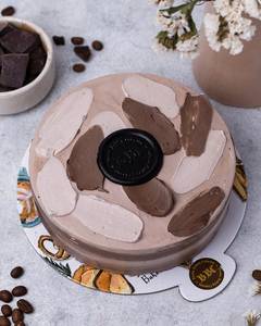 Eggless Coffee Chocolate Cake (500g)