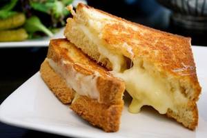 Schezwan corn cheese sandwich