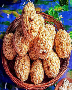 Puffed Rice Pori Urundai (10 Pcs)