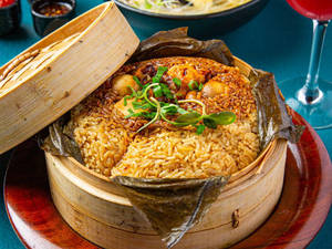 Tao's Signature Lotus Wrap Rice