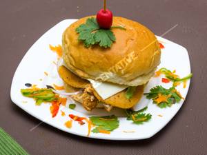 Crispy Veggie Patty Burger