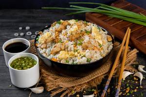 Chicken Burnt Garlic Fried Rice