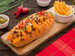 Chicken Chilli Dog