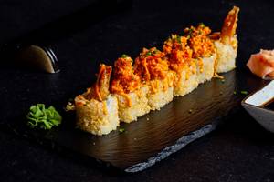 Volcano Prawns Sushi Roll