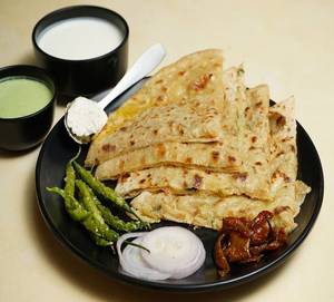 Aloo Bhujia Parantha