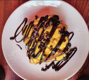 All Rounder Mango Chocolate Waffles