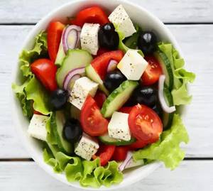 Veg greek salad jain