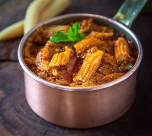 Baby corn curry                                                                                                                                                            