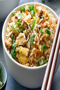 Chicken Fried Rice ( Serves 1 )