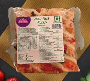Pan Pizza Veg 4" Square Shape
