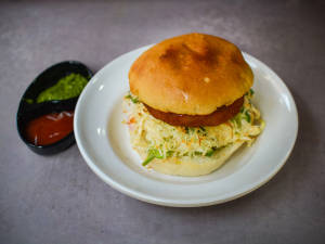 Punjabi Paneer Burger Meal
