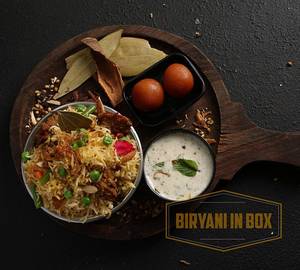 Soya Chaap Masala Biryani