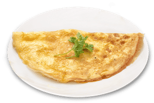 Plain Omelette [ Made With 3 Eggs ]