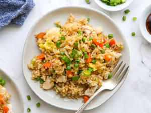 Desi Ghee Chicken Fried Rice 