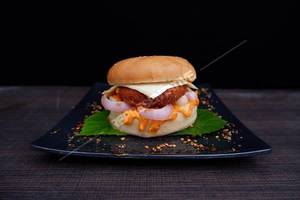 Schezwan Cheese Burger
